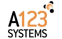 A123 logo