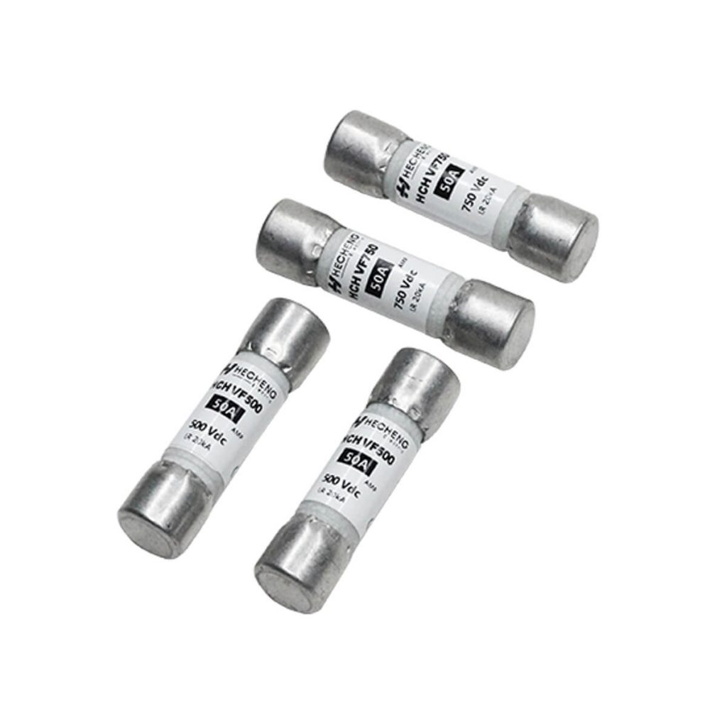 HCHVF500 50A 500V 10x38mm EV Cylindrical Fuse Fast Acting 03