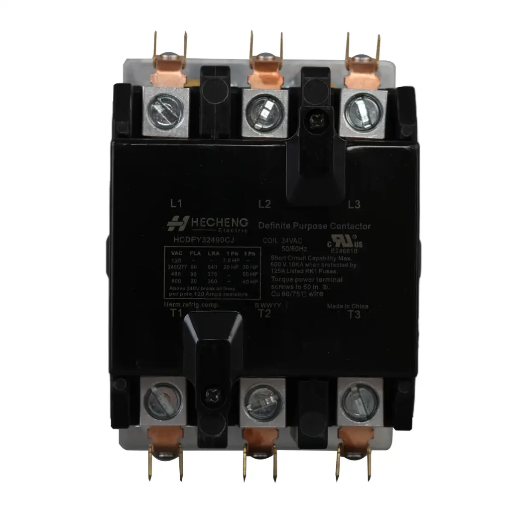 HCDP 3P 24V 90A Definite Purpose Contactor 01