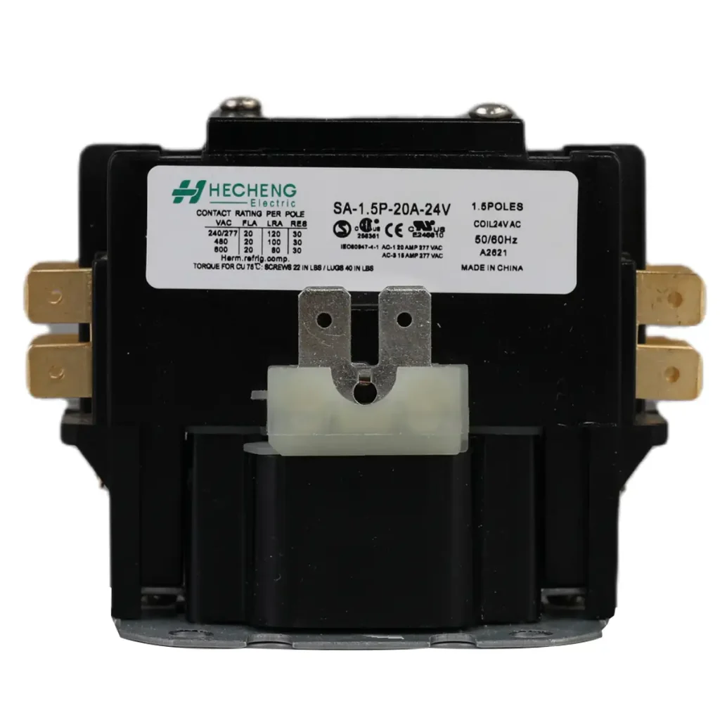 SA 1.5P 24V 20A Definite Purpose Contactor 01