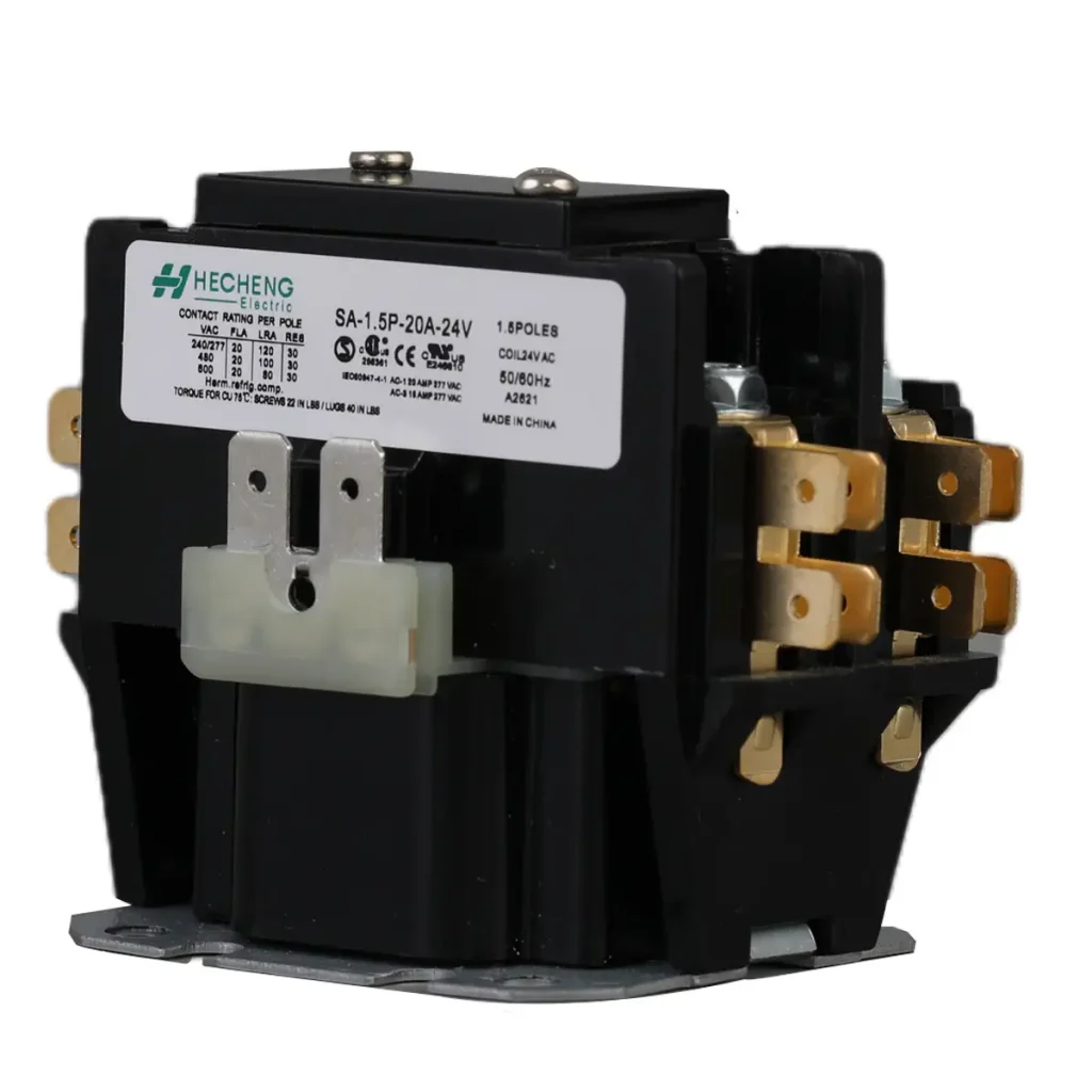 SA 1.5P 24V 20A Definite Purpose Contactor 02