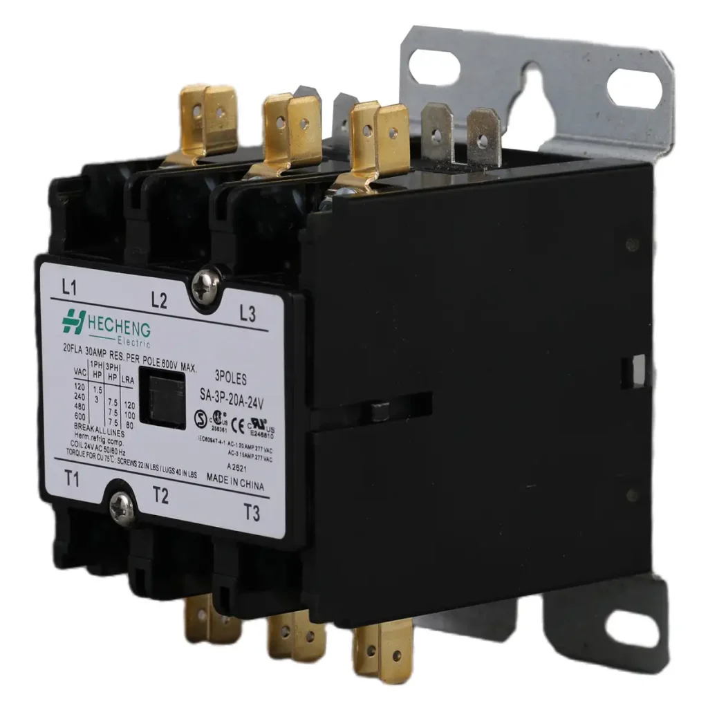 SA 3P 24V 20A Definite Purpose Contactor 02