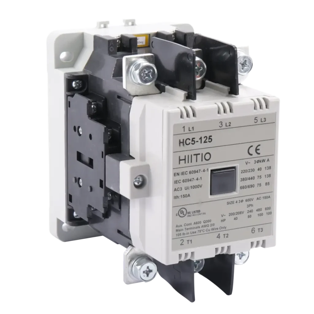 ac motor control contactor hc5 125 2