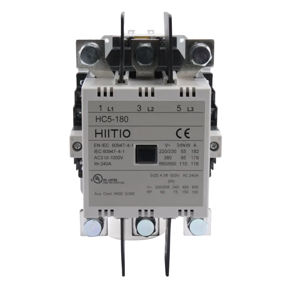 ac motor control contactor hc5 180