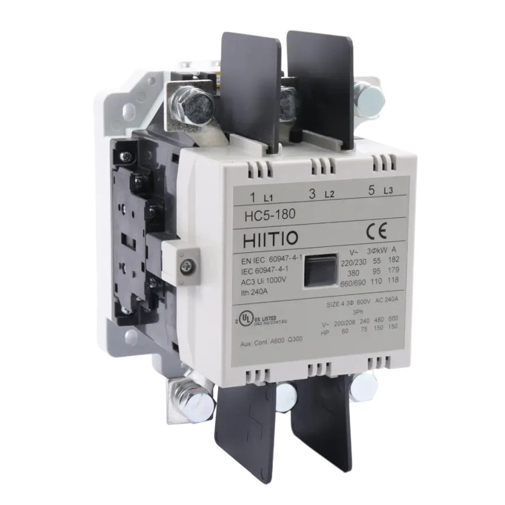 ac motor control contactor hc5 180 2