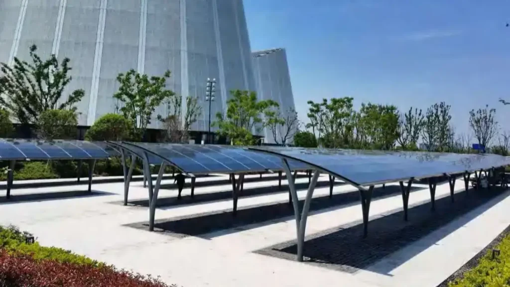 PV canopy in Nantong China