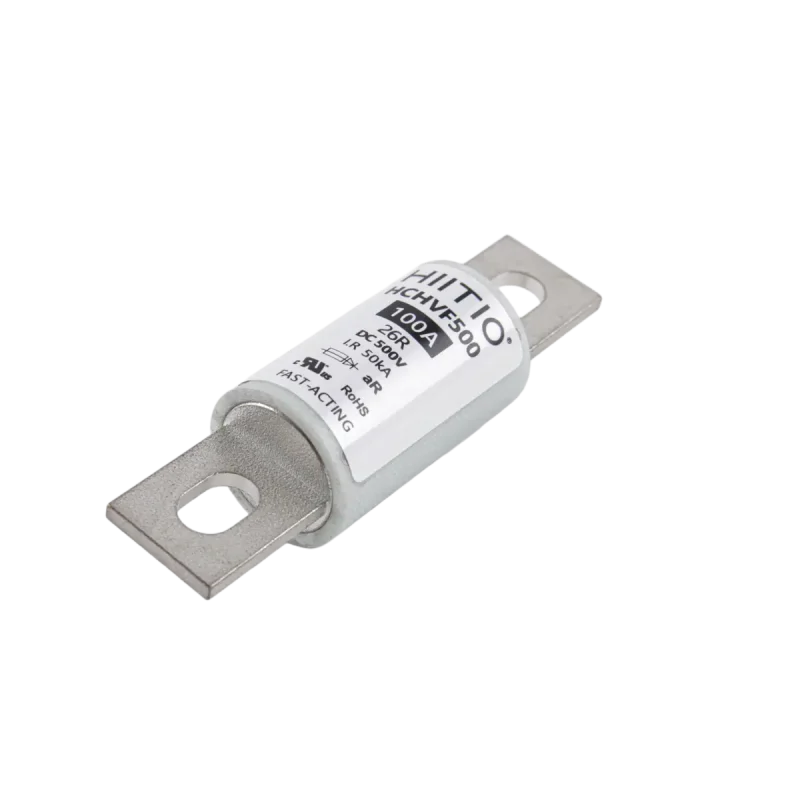 500V 100A Fast ActingNorth American Style High Voltage DC aR Fuse