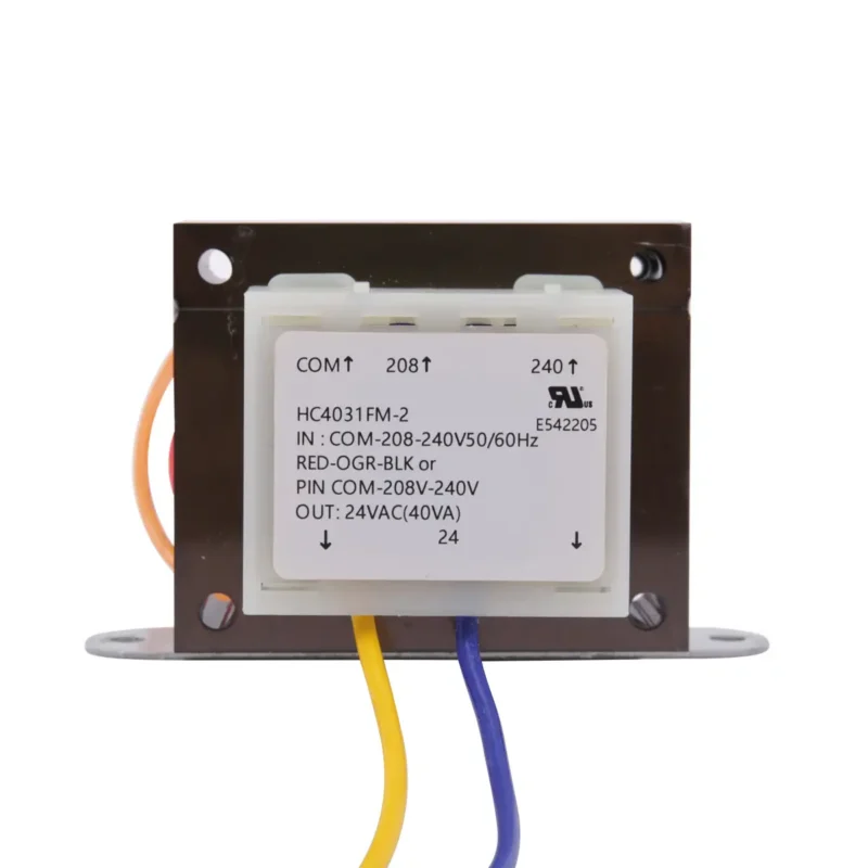 208 240V to 24V 40VA UL Isolation Control Transformer 4