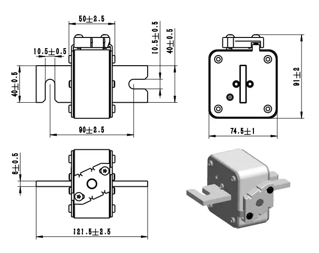 Customize xxxK-74E Dimensions